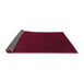 Sideview of Abstract Purple Contemporary Rug, con2665pur