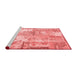 Transitional Red Washable Rugs