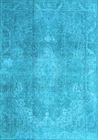 Persian Light Blue Bohemian Rug, con2667lblu