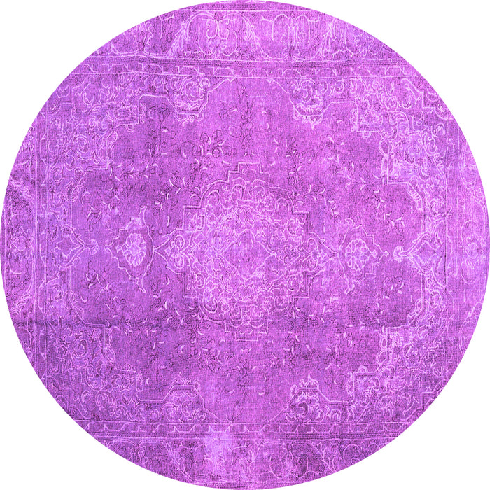 Round Persian Pink Bohemian Rug, con2667pnk