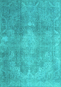 Persian Turquoise Bohemian Rug, con2667turq