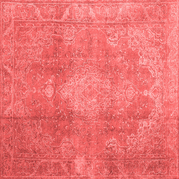 Machine Washable Persian Red Bohemian Rug, wshcon2667red
