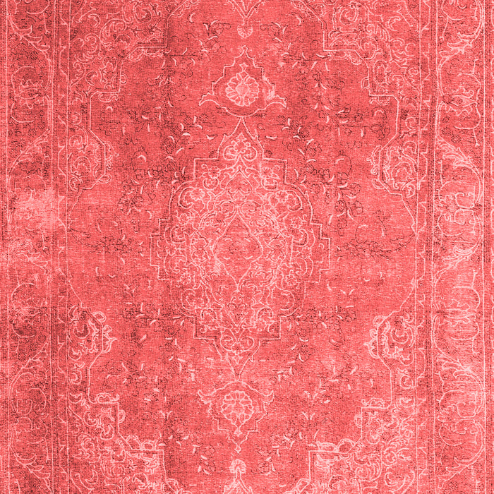 Machine Washable Persian Red Bohemian Rug, wshcon2667red