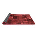 Patchwork Red Transitional Area Rugs