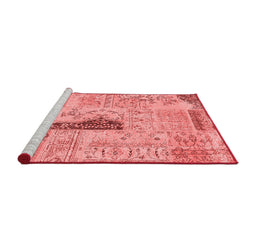 Transitional Red Washable Rugs