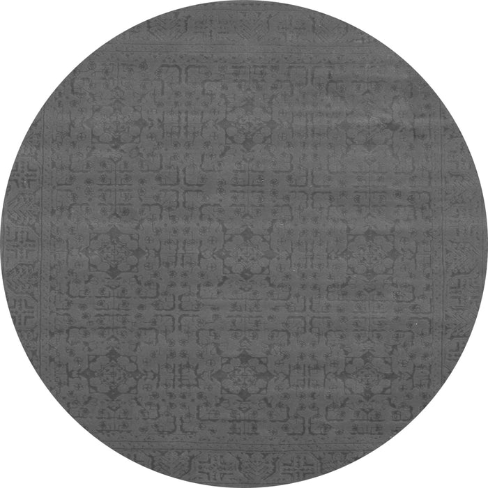 Machine Washable Abstract Gray Contemporary Rug, wshcon266gry