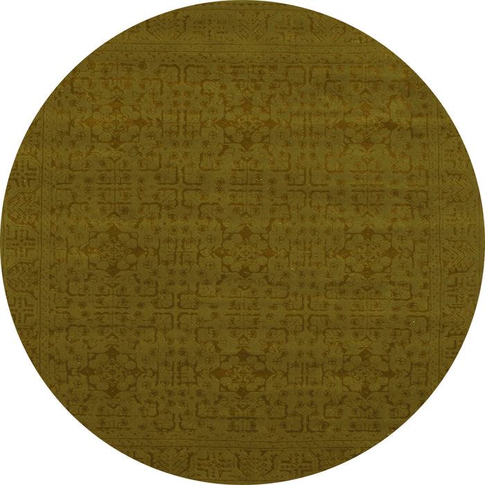 Machine Washable Abstract Green Contemporary Area Rugs, wshcon266grn