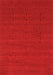 Abstract Orange Contemporary Rug, con266org