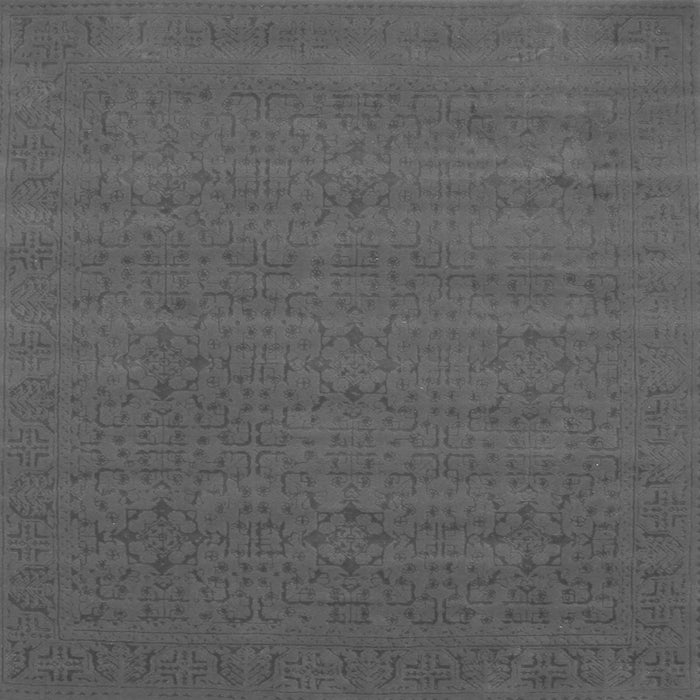 Serging Thickness of Abstract Gray Contemporary Rug, con266gry