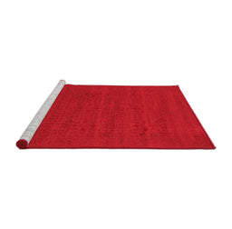 Contemporary Red Washable Rugs