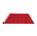 Contemporary Red Washable Rugs