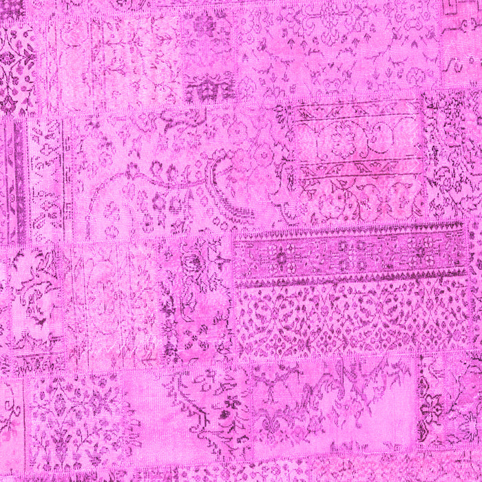 Patchwork Pink Transitional Rug, con2670pnk