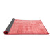 Patchwork Red Transitional Area Rugs