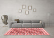 Country Red Washable Rugs