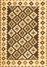 Southwestern Brown Country Rug, con2671brn