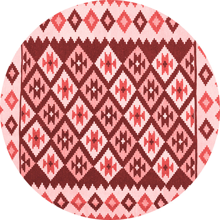 Machine Washable Southwestern Red Country Rug, wshcon2671red