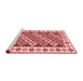 Country Red Washable Rugs