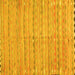 Square Machine Washable Southwestern Yellow Country Rug, wshcon2672yw