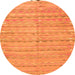 Machine Washable Southwestern Orange Country Area Rugs, wshcon2672org