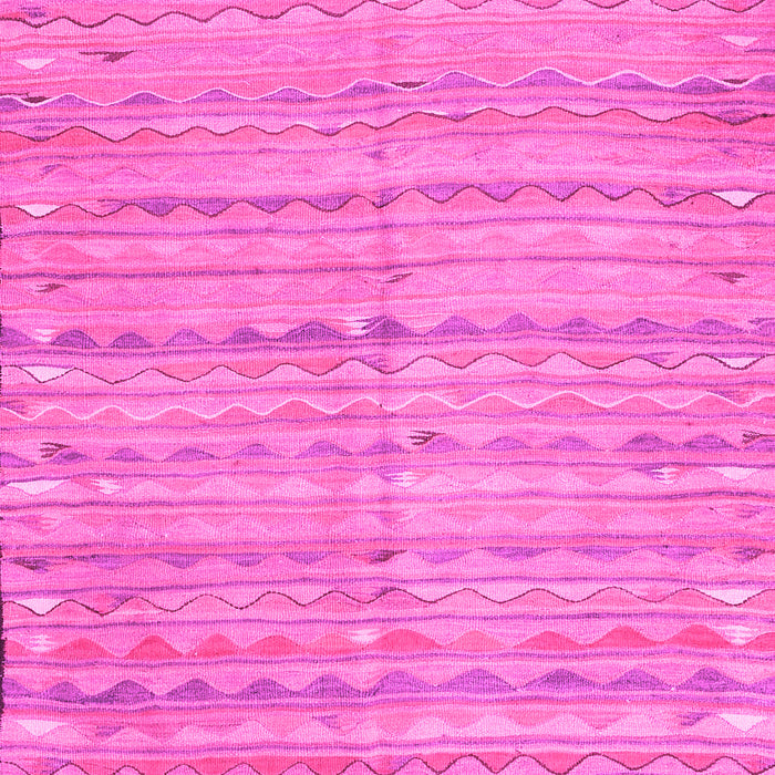 Machine Washable Southwestern Pink Country Rug, wshcon2672pnk