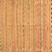 Square Machine Washable Southwestern Brown Country Rug, wshcon2672brn