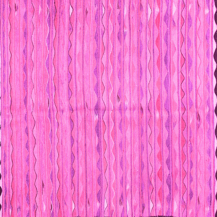 Square Machine Washable Southwestern Pink Country Rug, wshcon2672pnk