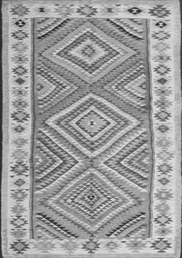 Southwestern Gray Country Rug, con2673gry