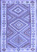 Southwestern Blue Country Rug, con2673blu