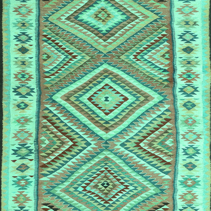 Southwestern Turquoise Country Rug, con2673turq