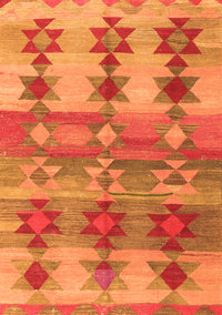 Southwestern Orange Country Rug, con2674org