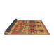 Sideview of Southwestern Brown Country Rug, con2674brn