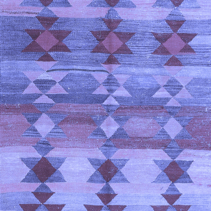 Southwestern Blue Country Rug, con2674blu