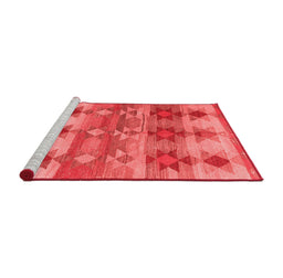 Country Red Washable Rugs
