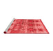 Country Red Washable Rugs