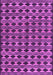 Machine Washable Abstract Purple Contemporary Area Rugs, wshcon2675pur