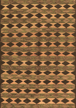 Abstract Brown Contemporary Rug, con2675brn