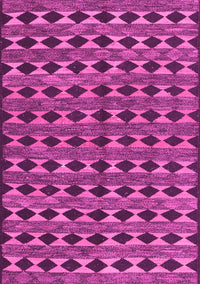 Abstract Pink Contemporary Rug, con2675pnk