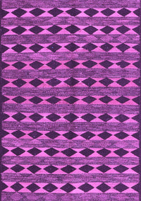 Abstract Purple Contemporary Rug, con2675pur