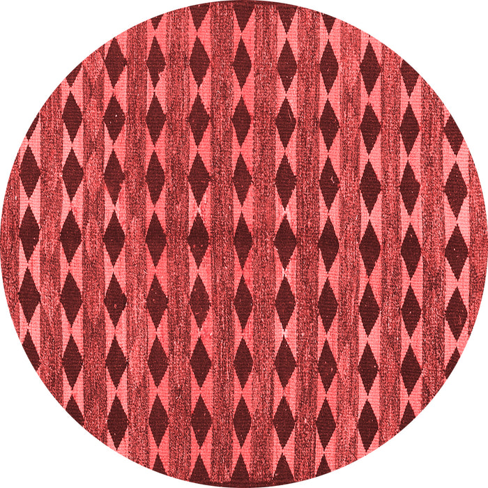 Abstract Red Contemporary Rug, con2675red