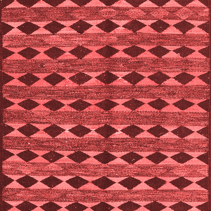 Machine Washable Abstract Red Contemporary Rug, wshcon2675red
