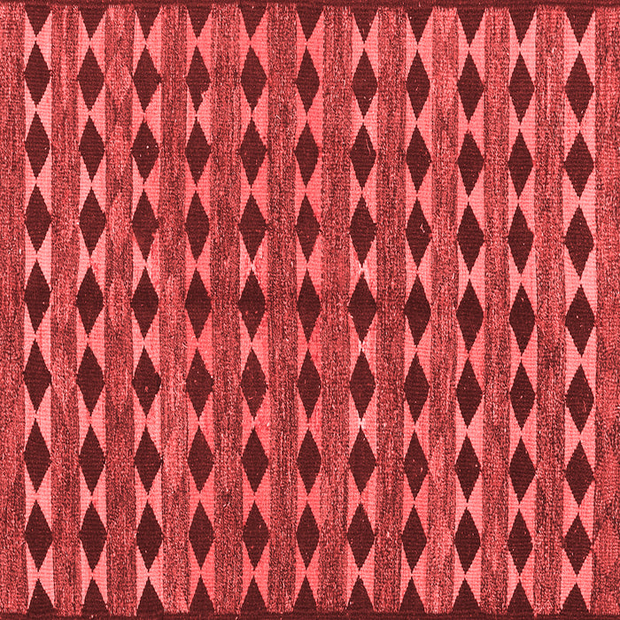 Machine Washable Abstract Red Contemporary Rug, wshcon2675red