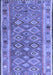 Southwestern Blue Country Rug, con2676blu