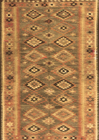 Southwestern Brown Country Rug, con2676brn