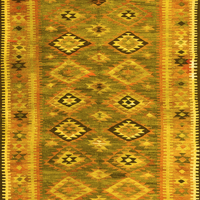 Southwestern Yellow Country Rug, con2676yw
