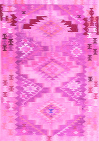 Southwestern Pink Country Rug, con2677pnk