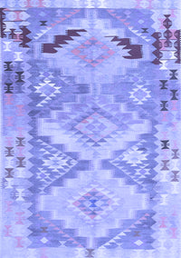 Southwestern Blue Country Rug, con2677blu