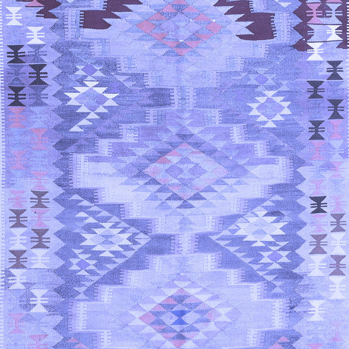 Southwestern Blue Country Rug, con2677blu