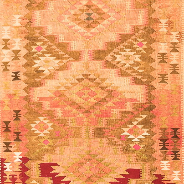 Southwestern Orange Country Rug, con2677org