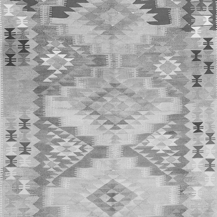 Southwestern Gray Country Rug, con2677gry