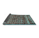 Sideview of Abstract Light Blue Contemporary Rug, con2678lblu